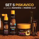 Babassu in piskavica set za lase